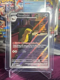 Gumshoos Illustration Rare 153/132 Pokemon Mega Evolution English IR - Image 1