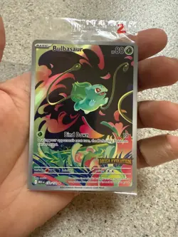 Pokemon TCG Bulbasaur Mega Evolution Promo Stamped 133/132. NEW SEALED. #2 - Image 2