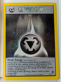 Metal Energy 19/111 Neo Genesis - Pokemon Holo Foil Rare Nice! - Image 1