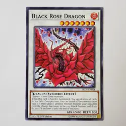 Black Rose Dragon - LED4-EN028 - Common - NM/VLP - 1st ed - Yugioh - Image 1