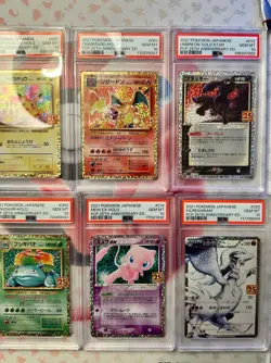 Promo Card Pack 25th Anniversary Edition Holo (Japanese) PSA10 Partial Set 13/25 - Image 2