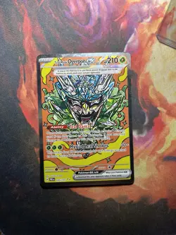 Pokemon TCG Teal Mask Ogerpon EX Prismatic Evolutions Card 145/131 Sir - Image 1