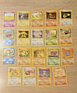 Pokemon Trading Card Lot Electabuzz Evevee Magmar Vintage 19 Cards Wizard 1999 - Image 2