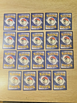 Pokemon Trading Card Lot Electabuzz Evevee Magmar Vintage 19 Cards Wizard 1999 - Image 4