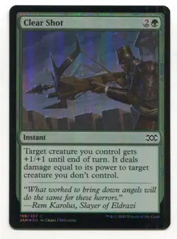 Magic The Gathering MTG Double Masters Foil Card #159 Clear Shot - Image 1