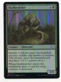 Magic The Gathering MTG Double Masters Foil Card #180 Skullmulcher - Image 1