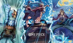 One Piece Playmat With Zones OPCG TCG CCG Trading Card Game Play Mat_xm9 2MM - Image 1