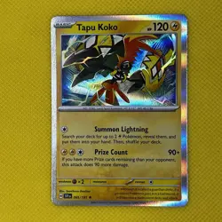 Tapu Koko 065/191 Rare Holo Surging Sparks Pokemon Card NM - Image 1
