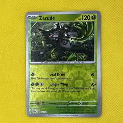 Zarude 011/191 Rare Reverse Holo Surging Sparks Pokemon Card NM - Image 1