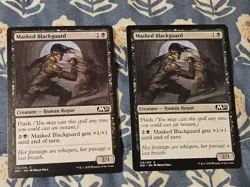 Masked Blackguard x2 (113/470) Core Set 2021 MTG Magic - Image 1