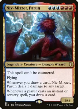 🧙Niv-Mizzet, Parun R 851 CLB Commander Legends MTG - Image 1