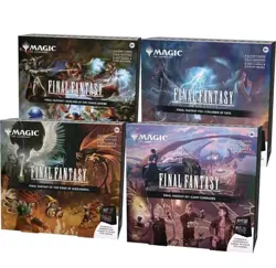 *PRE-ORDER* Magic The Gathering MTG Final Fantasy Scene Box Bundle All 4 - Image 1