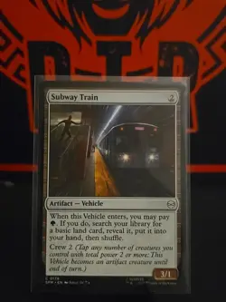 MTG Universes Beyond: Spider-man Subway Train 0178 NM - Image 1