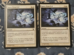 Spare from Evil x2 innistrad MTG Magic LP - Image 1