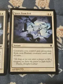 Spare from Evil x2 innistrad MTG Magic LP - Image 3