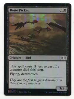 Magic The Gathering MTG Double Masters Foil Card #78 Bone Picker - Image 1