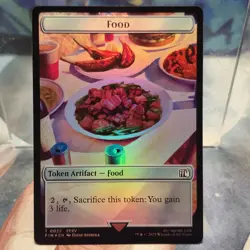 FOIL T 0002 Hero 0022 Food Artifact Creature Emblem Token Final Fantasy MTG - Image 2