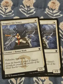 Dragon's Eye Sentry x2 Dragons of Tarkir Magic MTG LP - Image 1