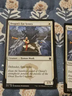 Dragon's Eye Sentry x2 Dragons of Tarkir Magic MTG LP - Image 2
