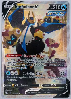 Empoleon V 146/163 (NM) - SWSH Battle Styles - Alternate Full Art Pokemon TCG - Image 1