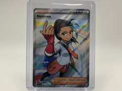 Nemona - Full Art Trainer - Illustration Rare - 229 - Paldean Fates -Pokemon TCG - Image 1