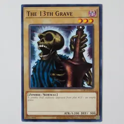 The 13th Grave - LOB-EN014 - NM - Common - Unlimited - Yugioh - 25th - Image 1
