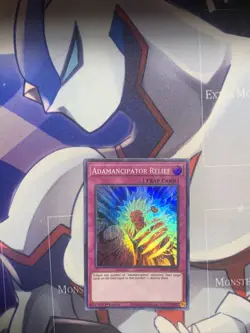 Yugioh - Adamancipator Relief (Super Rare) (1st Edition) - MP21-EN235 - Image 1