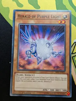Herald of Purple Light - SR05-EN021 - Common - Light Play - Yugioh - Image 1