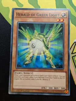 Herald of Green Light - SR05-EN020 - Common - Light Play - Yugioh - Image 1