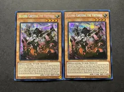 2x Blazing Cartesia, The Virtuous | MP23-EN162 | Prismatic Secret Rare | YuGiOh! - Image 1