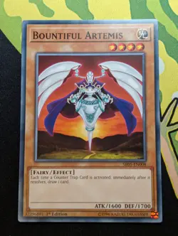 Bountiful Artemis - SR05-EN008 - Common - Light Play - Yugioh - Image 1