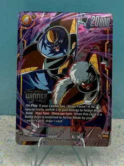 Dragon Ball SCG Tournament Winner Card Jeice/Burter FP-055 Alternate Art - Image 1