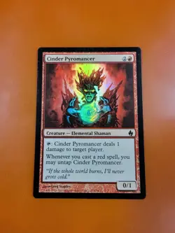 1x Cinder Pyromancer | FOIL | PDS Fire and Lightning | MTG Magic Cards - Image 5