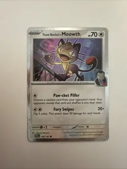 Team Rocket's Meowth (Cosmos Holo) 149/182 Miscellaneous Cards & Products Holo - Image 1