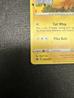 Pikachu - (General Mills) SWSH039 Miscellaneous Cards & Products Holo - Image 3