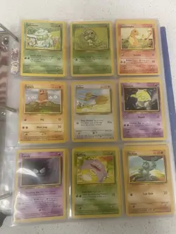 NM/LP Pokemon WOTC 95% Complete Set of All Base Uncommon And common Cards - Image 5