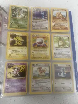 2000 Pokemon BASE SET 2 Edition NEAR COMPLETE Non Holo Cards Lot RARE WotC NM/LP - Image 1