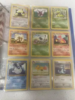 2000 Pokemon BASE SET 2 Edition NEAR COMPLETE Non Holo Cards Lot RARE WotC NM/LP - Image 2
