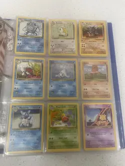 2000 Pokemon BASE SET 2 Edition NEAR COMPLETE Non Holo Cards Lot RARE WotC NM/LP - Image 5