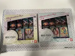 One Piece Trading Card Game: Illustration Box Volume 1 & 2 In Hand - Image 1