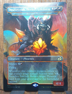 MTG Destoroyah, Perfect Lifeform (BORDERLESS FOIL) Ikoria: Lair of Behemoths NM. - Image 1