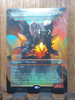 MTG Destoroyah, Perfect Lifeform (BORDERLESS FOIL) Ikoria: Lair of Behemoths NM. - Image 2