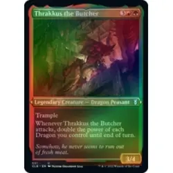 THRAKKUS THE BUTCHER (FOIL-ETCHED) X4 Commander Legends: Battle For Baldur's Gat - Image 1