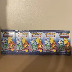 5x Lot of Pokemon 25th Anniversary 2021 McDonalds Sealed Packs New - Image 1