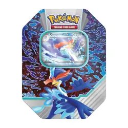 Pokemon TCG Paldea Partners Tin - Quaquaval EX - 2023 - Sealed - Image 1