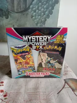 Pokemon Mystery Power Box SEALED Chase Pack Seeded 1:10 (5 Booster Packs) NEW - Image 1