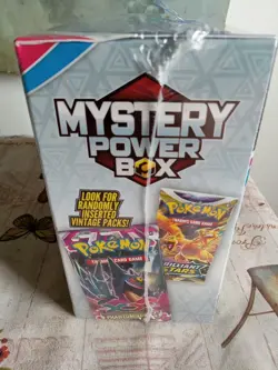Pokemon Mystery Power Box SEALED Chase Pack Seeded 1:10 (5 Booster Packs) NEW - Image 2