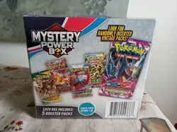 Pokemon Mystery Power Box SEALED Chase Pack Seeded 1:10 (5 Booster Packs) NEW - Image 3