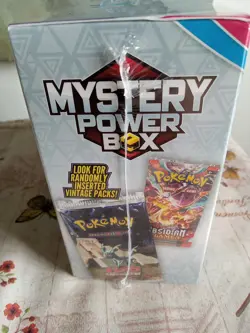 Pokemon Mystery Power Box SEALED Chase Pack Seeded 1:10 (5 Booster Packs) NEW - Image 4