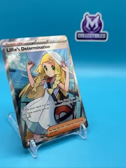 Pokemon TCG Lillie's Determination Full Art 169/132 Mega Evolution Near Mint - Image 1